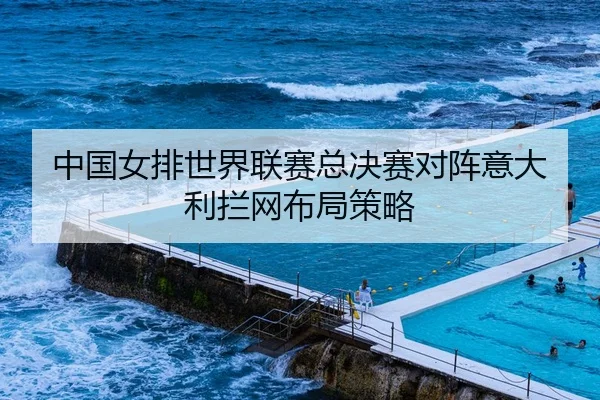 中国女排世界联赛总决赛对阵意大利拦网布局策略